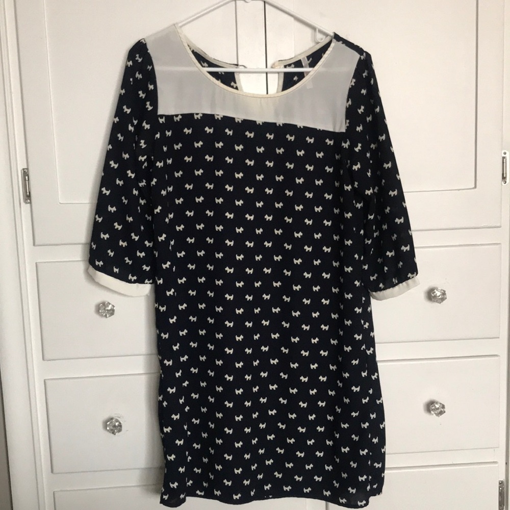 Scotty dog dress